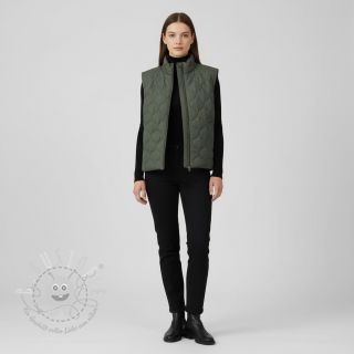 Steppstoffe Round moss green