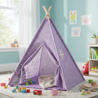 Steppstoffe Flowers lavender