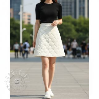 Steppstoffe Round ecru