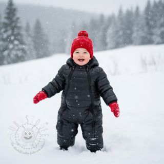 Steppstoffe Classic black