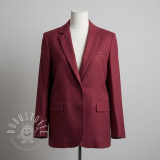 Leinenstoff gewaschen BARCELONA bordeaux