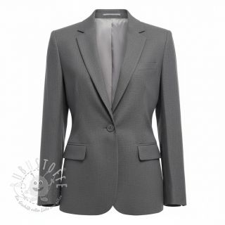 Leinenstoff gewaschen STONEWASHED PREMIUM dark grey