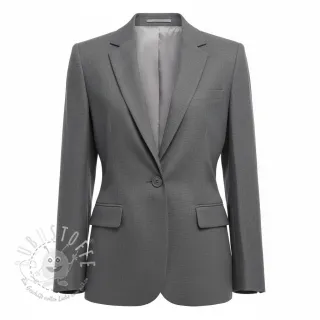 Leinenstoff gewaschen STONEWASHED PREMIUM dark grey