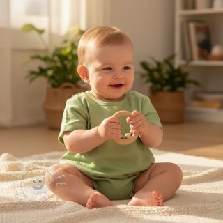 Leinenstoff gewaschen 170 g light green