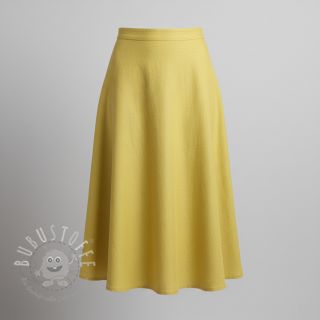 Leinenstoff gewaschen 170 g yellow