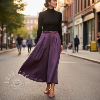 Leinenstoff gewaschen grape