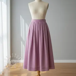 Leinenstoff gewaschen orchid pink