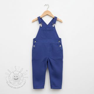 Leinenstoff gewaschen sapphire blue