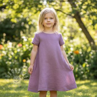 Leinenstoff gewaschen 170 g rouge