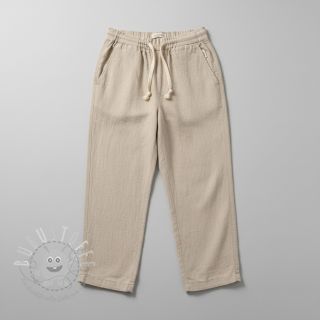 Leinenstoff gewaschen 170 g beige