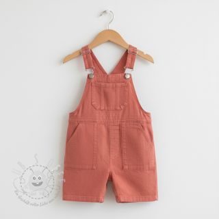 Leinenstoff gewaschen peach