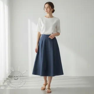 Leinenstoff gewaschen indigo