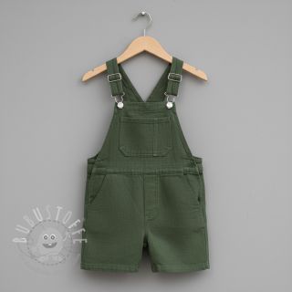 Leinenstoff gewaschen forest green