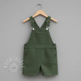 Leinenstoff gewaschen forest green