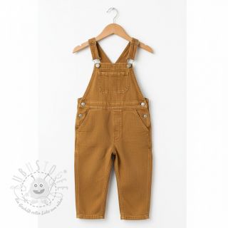 Leinenstoff gewaschen mustard