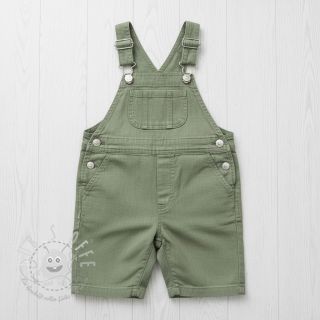 Leinenstoff gewaschen old green