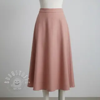 Leinenstoff gewaschen old rose