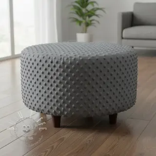 Minky dark grey