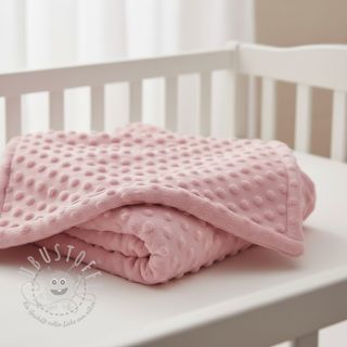 Minky baby pink