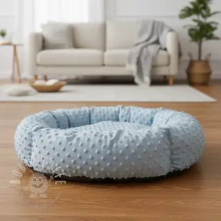Minky baby blue
