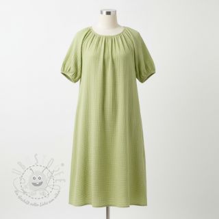 Double gauze/musselin soft green