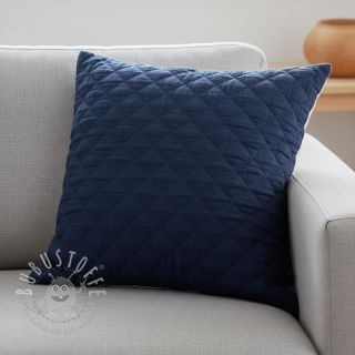 Double gauze/musselin QUILT navy