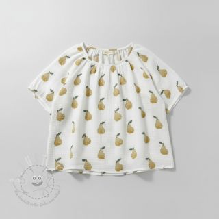 Double gauze/musselin Pears design B digital print