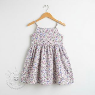 Double gauze/musselin Flower Michaela off white digital print