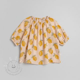 Double gauze/musselin Lemons sand