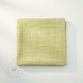 Double gauze/musselin Vintage lime