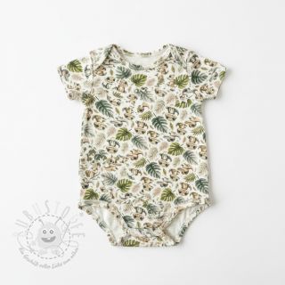 Double gauze/musselin Safari buddys design B digital print