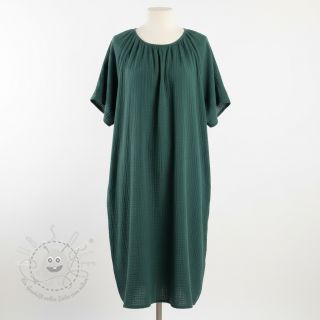 Double gauze/musselin old green ORGANIC