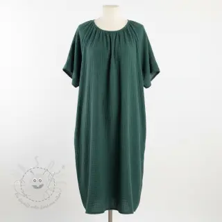 Double gauze/musselin old green ORGANIC