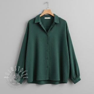 Double gauze/musselin old green ORGANIC