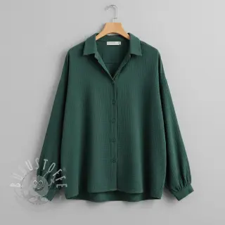 Double gauze/musselin old green ORGANIC