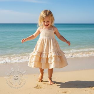 Double gauze/muslin cream ORGANIC