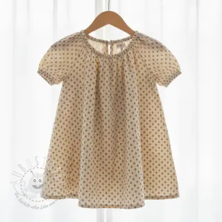 Double gauze/musselin Bohemian SIMPLY NATURAL digital print ORGANIC