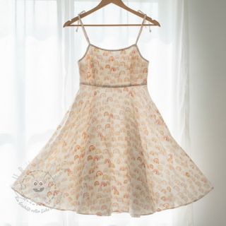 Double gauze/musselin Magic rainbows digital print