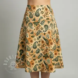 Double gauze/musselin Floraly mix design E digital print
