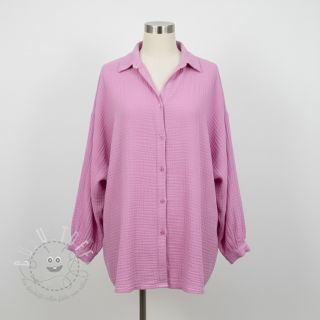 Double gauze/musselin light pink ORGANIC