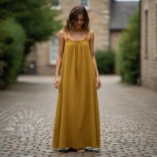 Double gauze/musselin gold ORGANIC