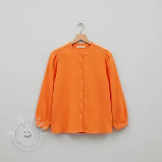 Double gauze/musselin neon orange