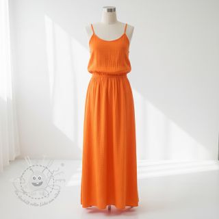 Double gauze/musselin neon orange