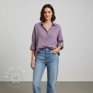 Double gauze/musselin lavender