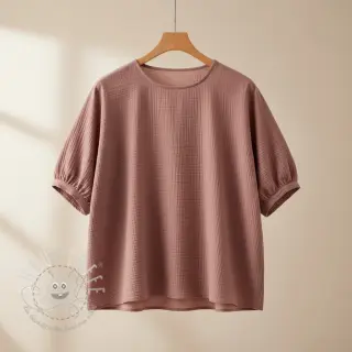 Double gauze/musselin old blush ORGANIC