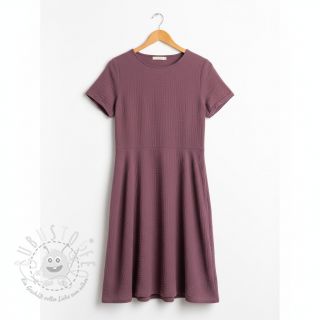 Double gauze/musselin purple