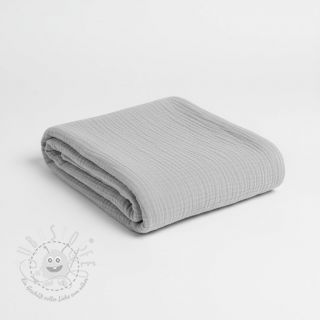Double gauze/musselin light grey