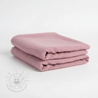 Double gauze/musselin lilac
