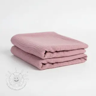 Double gauze/musselin lilac
