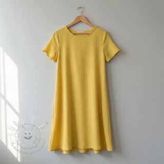 Double gauze/musselin soft yellow